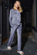 Costum din velur cu pantaloni Aruelle Francine &mdash; Jolie