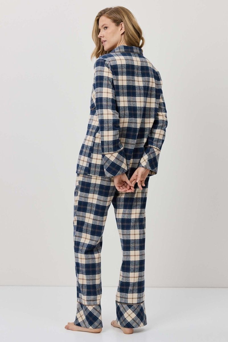 Pijama din flanelă cu pantaloni Aruelle Morgana &mdash; Jolie